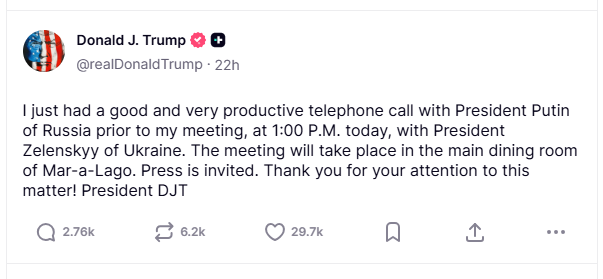 2025 12 28 TS Trump Putin