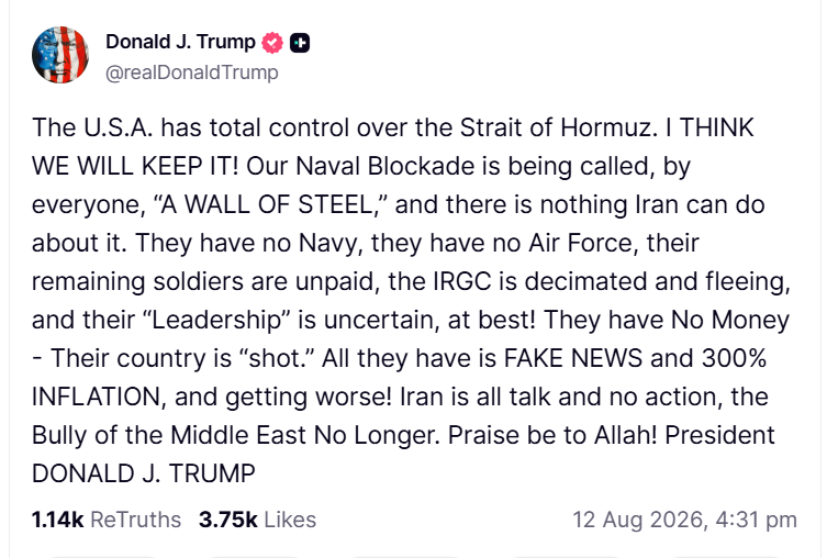 2026 08 12 TS Trump Iran